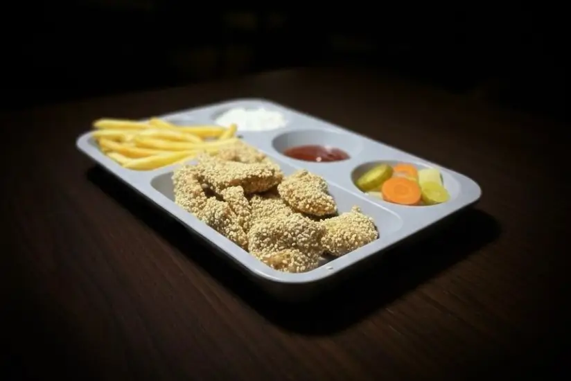 Sesame Shrimp Broasted