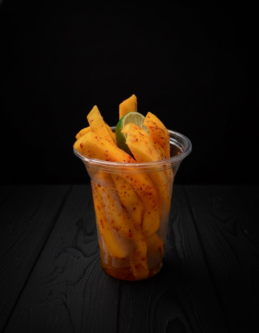 Spicy mango with lemon