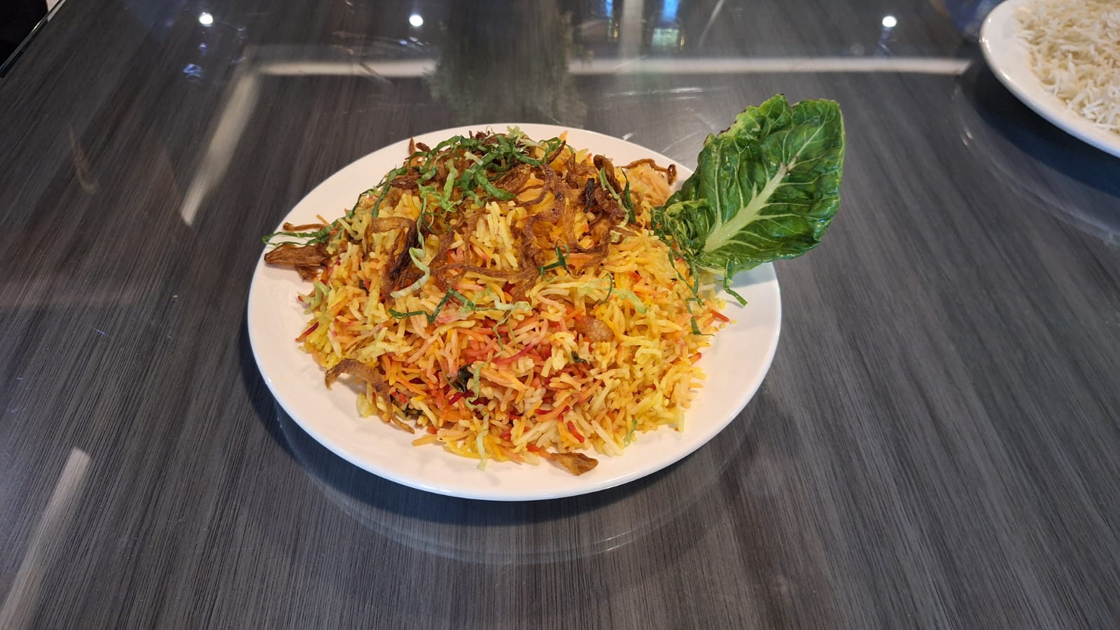 Plain rice biryani