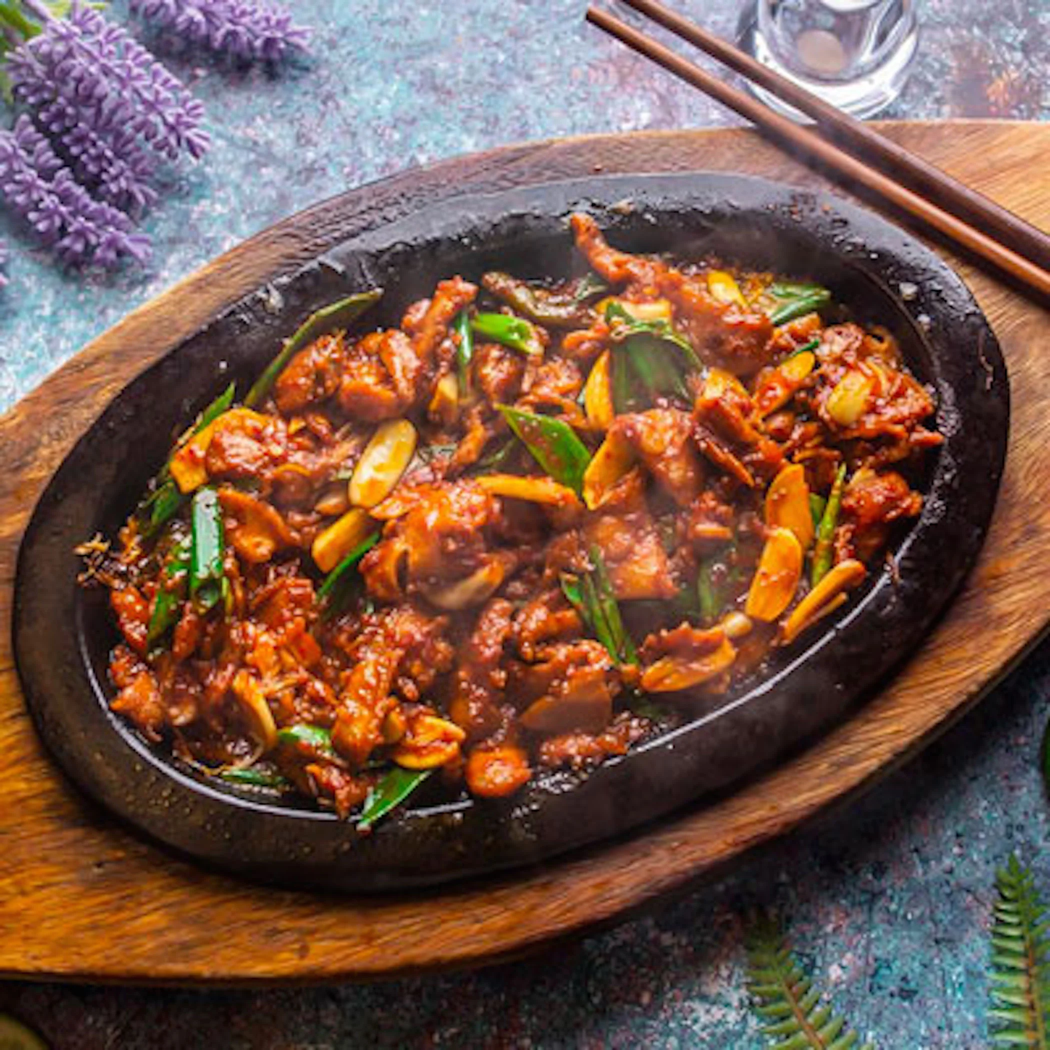 Sizling Chicken