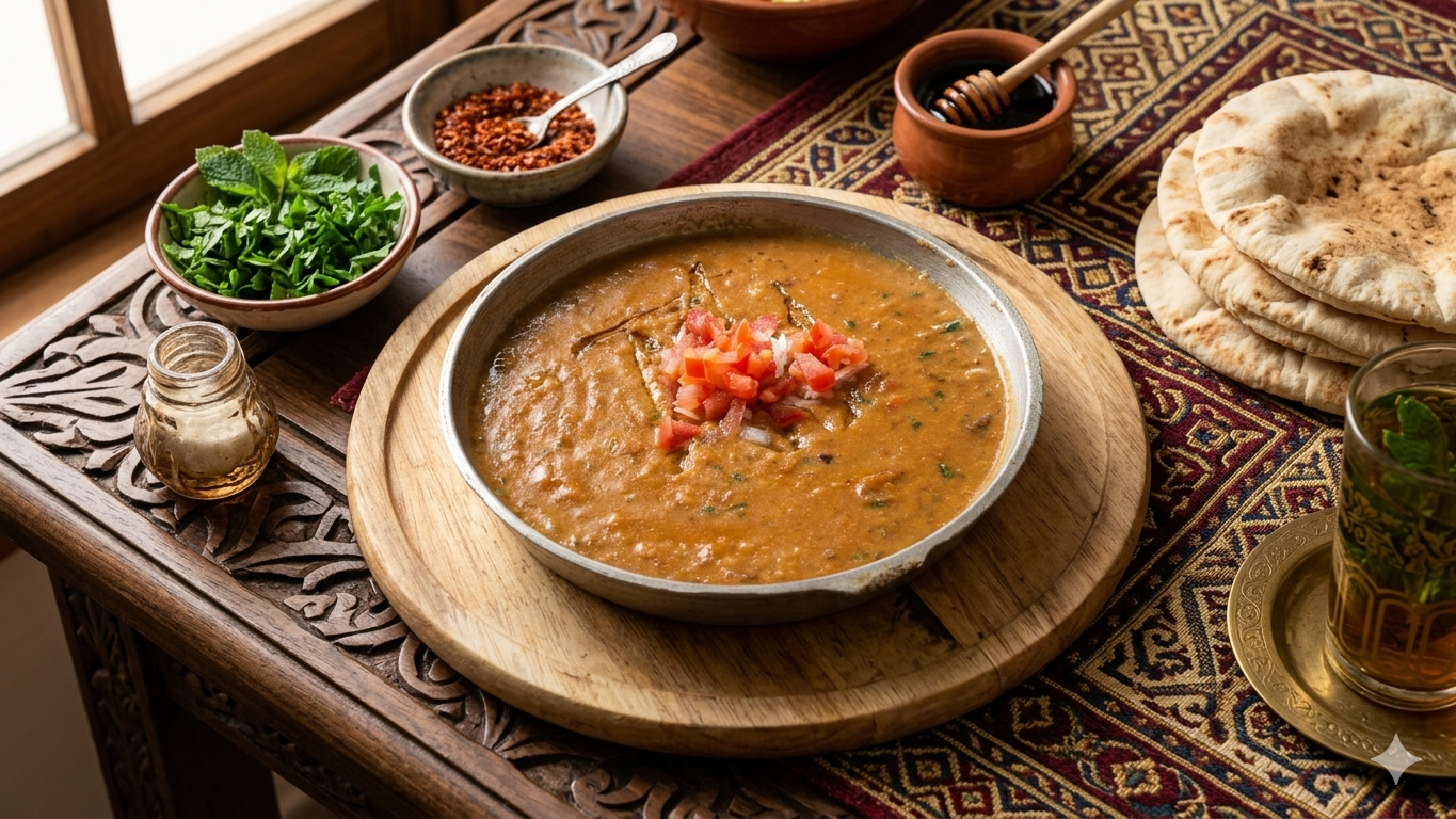 فول أحمر – فول بالزيت