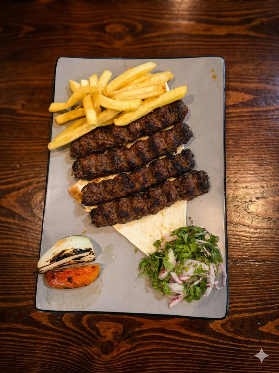 Camel Kebab (4 skewers)