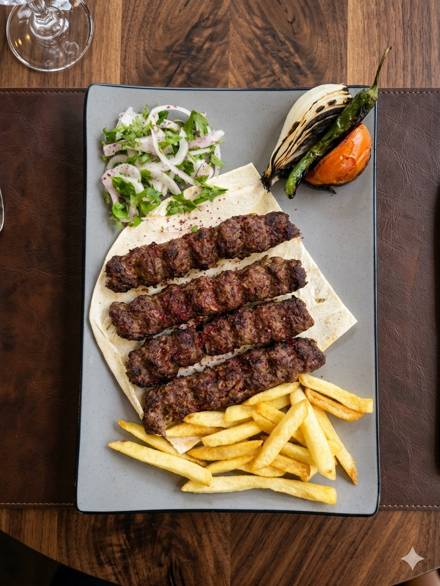 Iraqi Kebab (4 skewers)